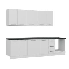 Minar 290 Cm Mutfak Dolabı Beyaz 290-B3