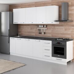 Minar 290 Cm Mutfak Dolabı Beyaz 290-B3