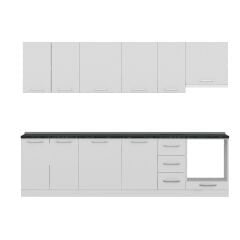 Minar 290 Cm Mutfak Dolabı Beyaz 290-B5