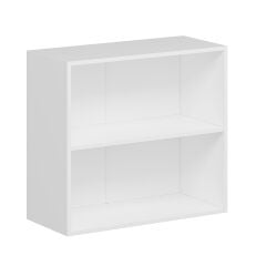 Alvinka Mutfak Modül Mbr_A Üst 2Yk1R 80-H72Cm Dolap Cam Beyaz Kumtaşı Mdf