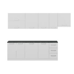 Minar 290 Cm Mutfak Dolabı Beyaz 290-B7