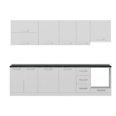 Minar 290 Cm Mutfak Dolabı Beyaz 290-B8