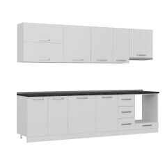 Minar 290 Cm Mutfak Dolabı Beyaz 290-B8