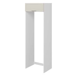 Alvinka Mutfak Modül Mbr_C 80-H240Cm Buz Dolabı Beyaz Kumtaşı Mdf