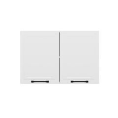 Alvinka Mutfak Modül Mbr_A Üst 2Dk1R 90-H60Cm Dolap Beyaz Beyaz