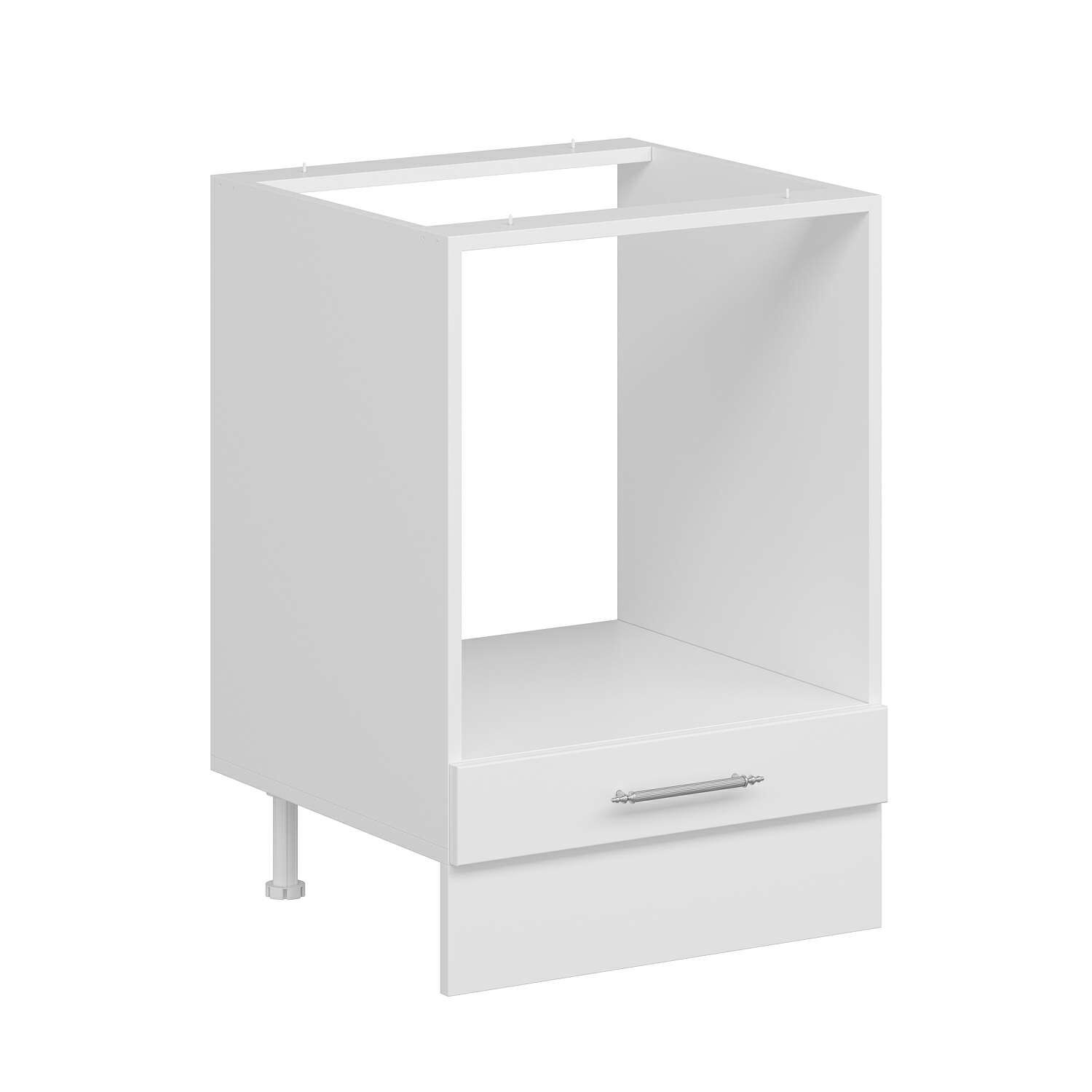 Alvinka Mutfak Modül Mbr_C Alt 1K 60Cm Ank Dolap Beyaz Beyaz Mdf