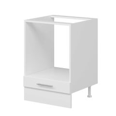 Alvinka Mutfak Modül Mbr_C Alt 1K 60Cm Ank Dolap Beyaz Beyaz Mdf