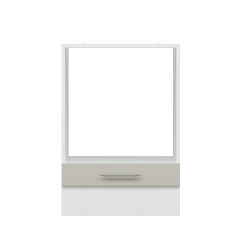 Alvinka Mutfak Modül Mbr_C Alt 1K 60Cm Ank Dolap Beyaz Kumtaşı Suntalam