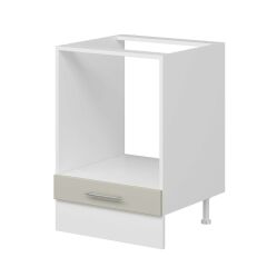 Alvinka Mutfak Modül Mbr_C Alt 1K 60Cm Ank Dolap Beyaz Kumtaşı Mdf