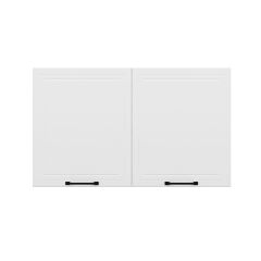 Alvinka Mutfak Modül Mbr_A Üst 2Dk1R 120-H72Cm Dolap Beyaz Beyaz