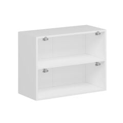 Alvinka Mutfak Modül Mbr_A Üst 2Yk1R 80-H60Cm Dolap Beyaz Beyaz