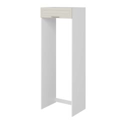 Alvinka Mutfak Modül Mbr_C 80-H222Cm Buzdolabı Beyaz Kumtaşı