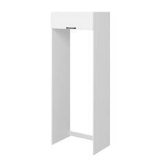 Alvinka Mutfak Modül Mbr_A 90-H240Cm Buz Dolabı Beyaz Beyaz Mdf