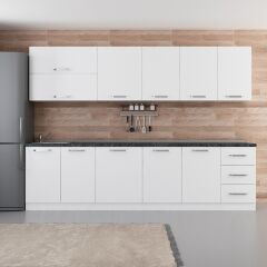 Minar 295 Cm Mutfak Dolabı Beyaz 295-B1