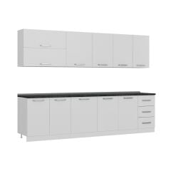 Minar 295 Cm Mutfak Dolabı Beyaz 295-B1