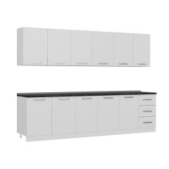 Minar 295 Cm Mutfak Dolabı Beyaz 295-B2