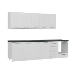 Minar 295 Cm Mutfak Dolabı Beyaz 295-B3