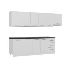 Minar 295 Cm Mutfak Dolabı Beyaz 295-B4