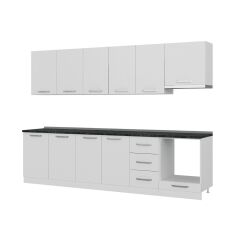 Minar 295 Cm Mutfak Dolabı Beyaz 295-B5