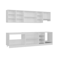 Minar 295 Cm Mutfak Dolabı Beyaz 295-B5