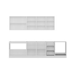 Minar 295 Cm Mutfak Dolabı Beyaz 295-B6