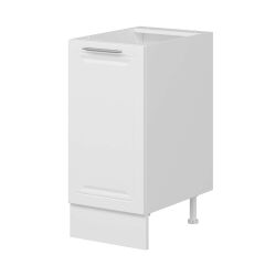 Alvinka Mutfak Modül Mbr_C Alt 1K1R 40Cm Dolap Beyaz Beyaz Mdf