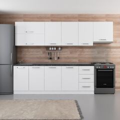 Minar 295 Cm Mutfak Dolabı Beyaz 295-B7