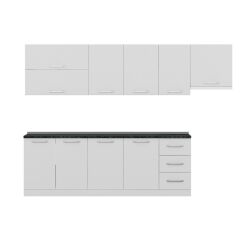 Minar 295 Cm Mutfak Dolabı Beyaz 295-B7