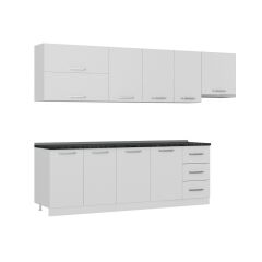 Minar 295 Cm Mutfak Dolabı Beyaz 295-B7