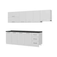 Minar 295 Cm Mutfak Dolabı Beyaz 295-B7