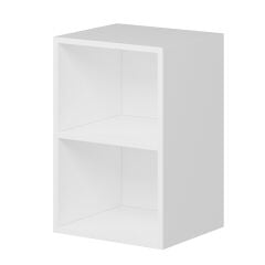 Alvinka Mutfak Modül Mbr_A Üst 1Dk1R 40-H60Cm Dolap Cam Beyaz Beyaz