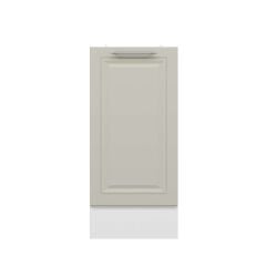 Alvinka Mutfak Modül Mbr_C Alt 1K1R 40Cm Dolap Beyaz Kumtaşı Mdf