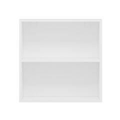 Alvinka Mutfak Modül Mbr_A Üst 1Dk1R 60-H60Cm Dolap Cam Beyaz Beyaz