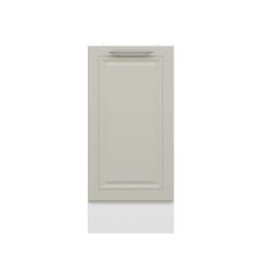 Alvinka Mutfak Modül Mbr_C Alt 1K1R 40Cm Dolap Beyaz Kumtaşı