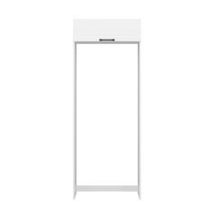 Alvinka Mutfak Modül Mbr_A 100-H240Cm Buz Dolabı Beyaz Beyaz Mdf