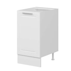 Alvinka Mutfak Modül Mbr_C Alt 1K1R 45Cm Dolap Beyaz Beyaz Mdf