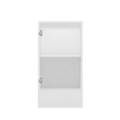 Alvinka Mutfak Modül Mbr_C Alt 1K1R 45Cm Dolap Beyaz Beyaz Mdf