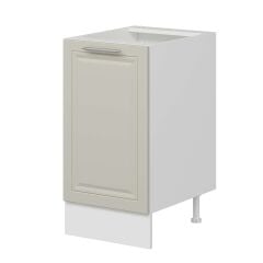 Alvinka Mutfak Modül Mbr_C Alt 1K1R 45Cm Dolap Beyaz Kumtaşı Mdf