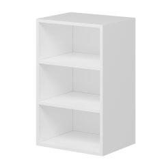 Alvinka Mutfak Modül Mbr_A Üst 1Dk2R 45-H72Cm Dolap Cam Beyaz Beyaz