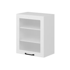 Alvinka Mutfak Modül Mbr_A Üst 1Dk2R 60-H72Cm Dolap Cam Beyaz Beyaz