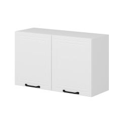 Alvinka Mutfak Modül Mbr_A Üst 2Dk1R 100-H60Cm Dolap Beyaz Beyaz Mdf