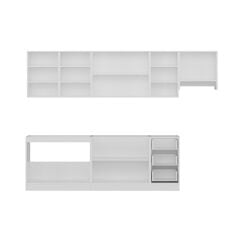 Minar 295 Cm Mutfak Dolabı Beyaz Dore 295-D4