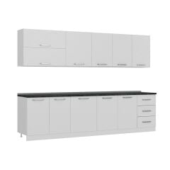 Minar 300 Cm Mutfak Dolabı Beyaz 300-B1