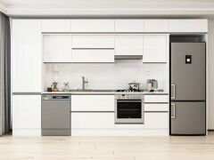 Alvinka 390X240 Cm High Gloss Mutfak Dolabı Mbb-E80B60S50-1