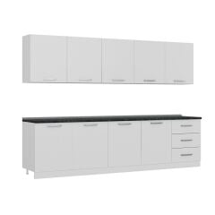 Minar 300 Cm Mutfak Dolabı Beyaz 300-B3