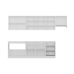 Minar 300 Cm Mutfak Dolabı Beyaz 300-B5