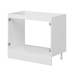 Alvinka Mutfak Modül Mbr_C Alt 2K 100Cm Evye Dolap Beyaz Kumtaşı