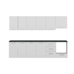 Minar 300 Cm Mutfak Dolabı Beyaz 300-B6