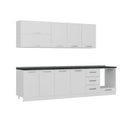 Minar 300 Cm Mutfak Dolabı Beyaz 300-B7