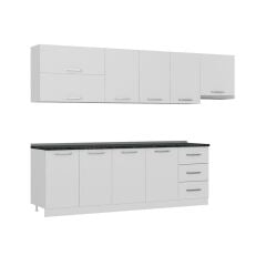 Minar 300 Cm Mutfak Dolabı Beyaz 300-B8